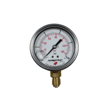 Manometar DN63 0–10 bar 1/4 M