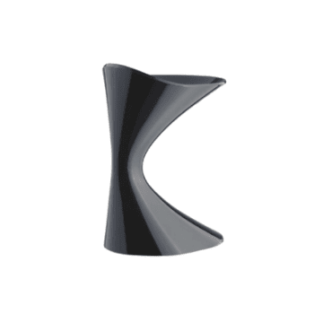 PLJUVAČNICA CRNA PVC KLESSIDRA