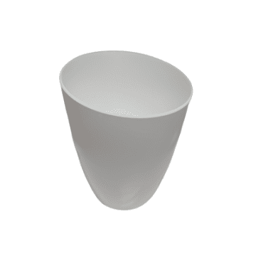 KIBLA Easy Bucket Round Bijela