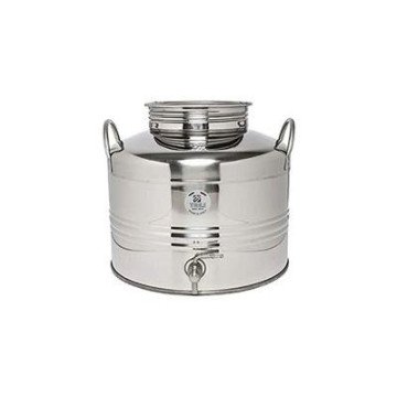 BAČVA inox ZA ULJE 3 LIT+PIPA