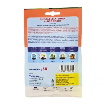 SJEME TIKVICA 50 GR - bijela