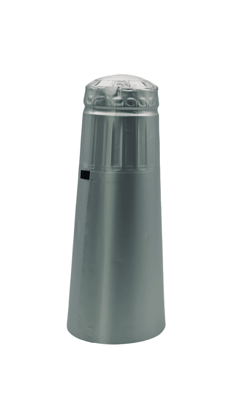 KAPICE PVC ZA BOCE - Srebrna 34mmX122mm za pjenušac