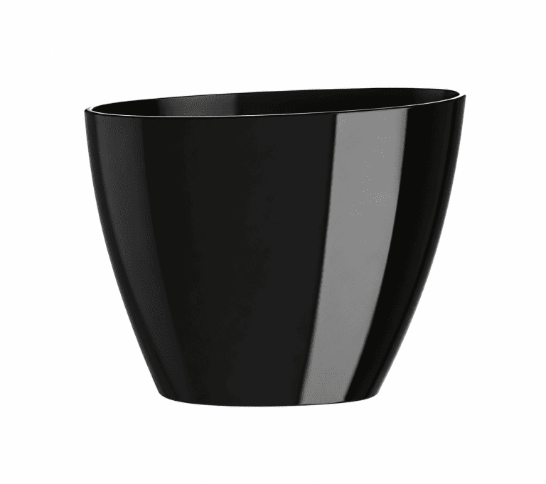 KIBLA EASY BUCKET OVAL CRNA