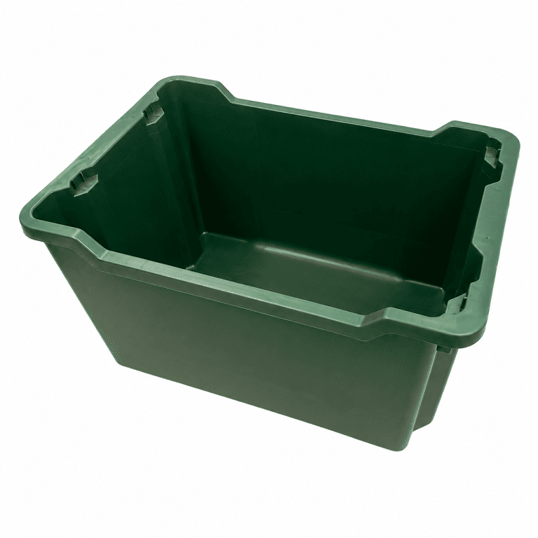 Kašeta (Gajba) 40 L zelena puna